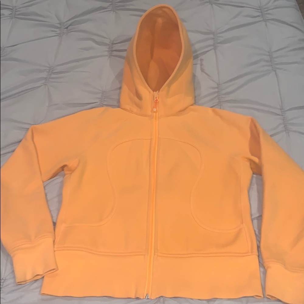 Lululemon Scuba Hoodie-Orange Soda